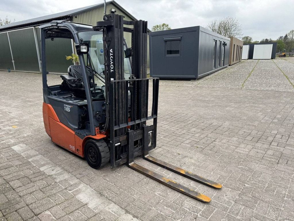 Toyota 8FBET16 Electric Forklift 1600kg 2014