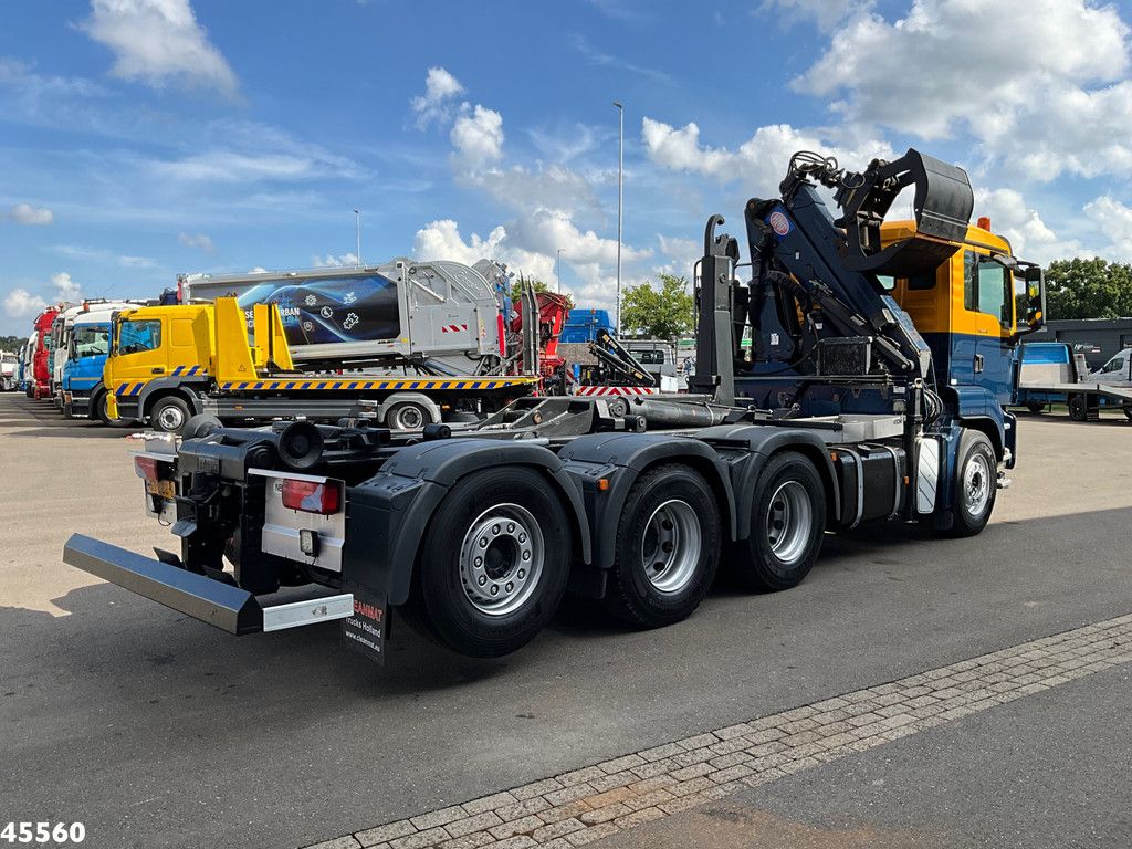 Man TGS 35.440 8x4 HMF 16 Tonmeter Z-kraan
