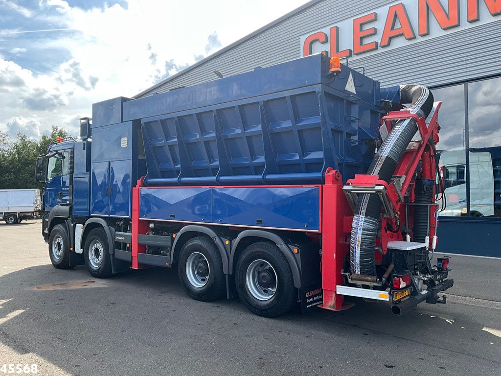 MAN TGS 41.440 8x4 Full Steel Reschwitzer 10m³ Saugbagger