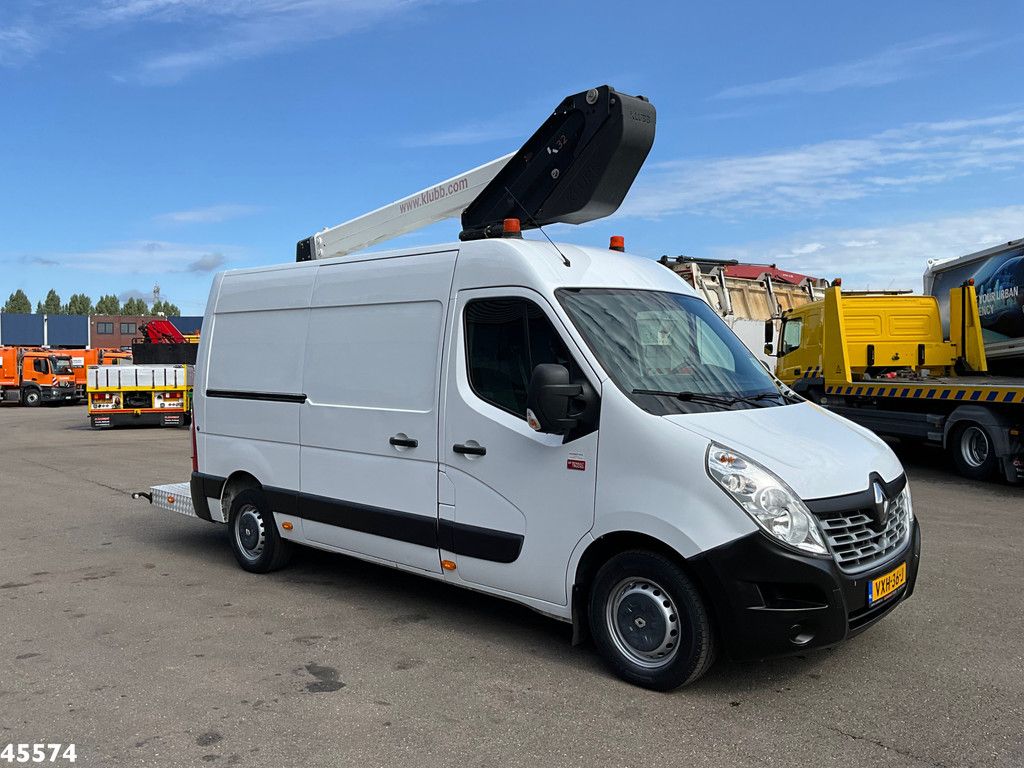 Renault Master T35 2.3 DCI Euro 6 Klubb 12,5 meter hoogwerker