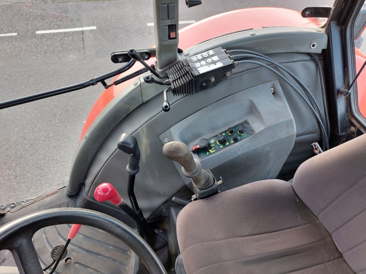 Zetor 9641 Forterra met voorlader