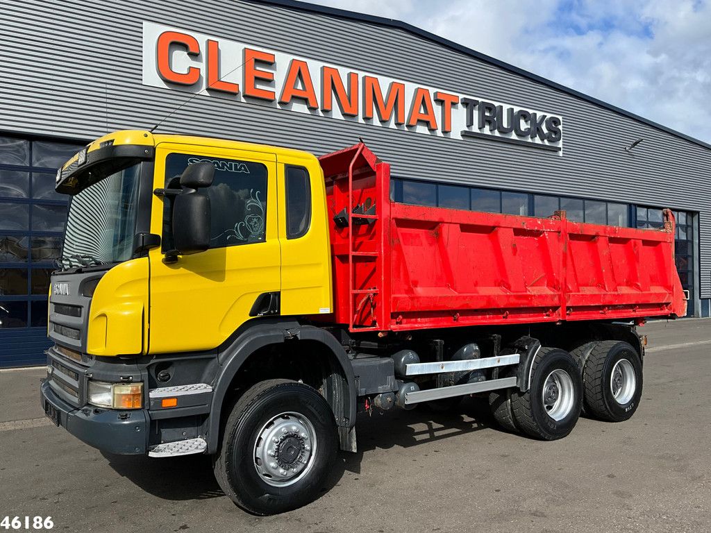 Scania P 420 6x6 Manual Full Steel 13m³ Kipper