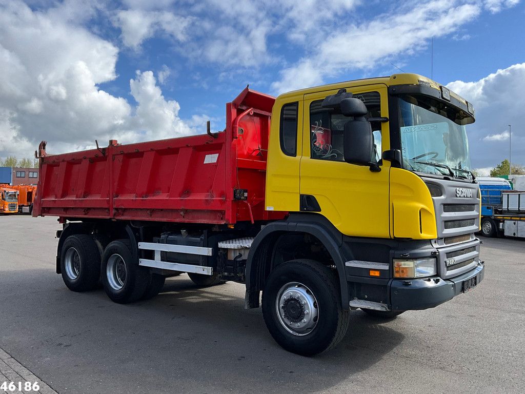 Scania P 420 6x6 Manual Full Steel 13m³ Kipper