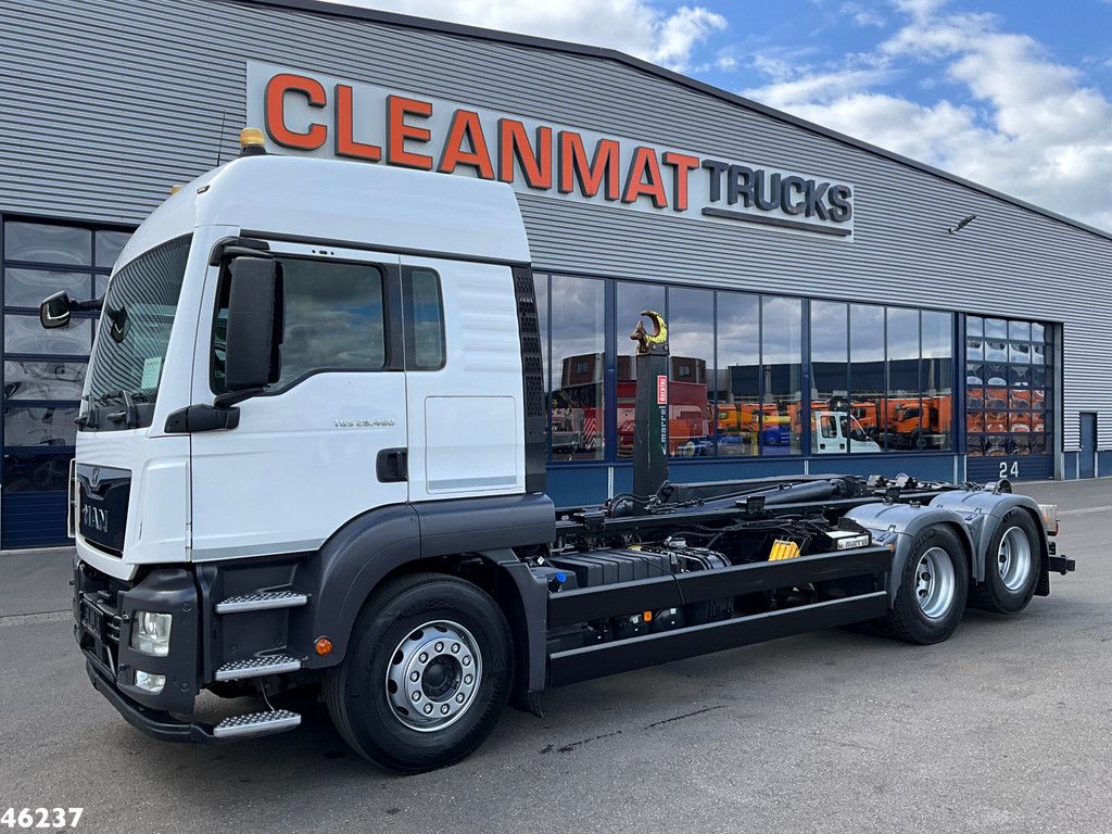 Man TGS 28.460 Euro 6 Marrel 20 Ton haakarmsysteem