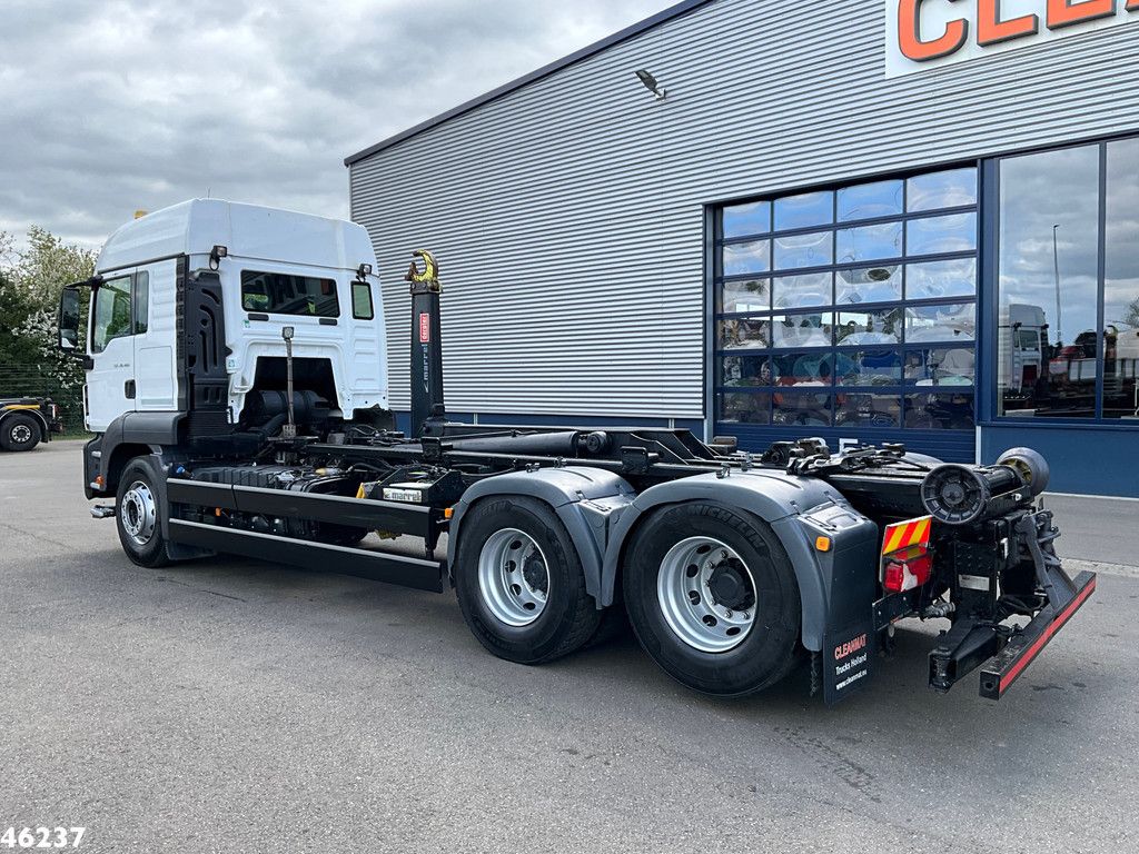 Man TGS 28.460 Euro 6 Marrel 20 Ton haakarmsysteem