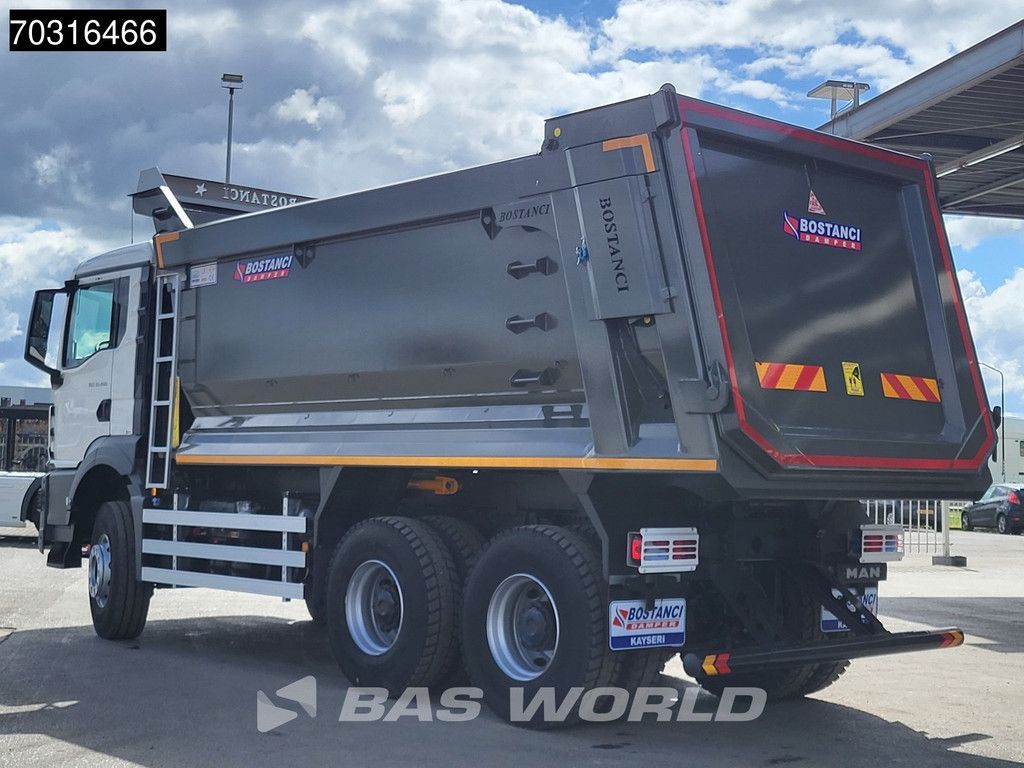 MAN TGS 33.480 6X4 NEW! 22m3 tipper Big-Axle Steel suspension Automatic Euro 6