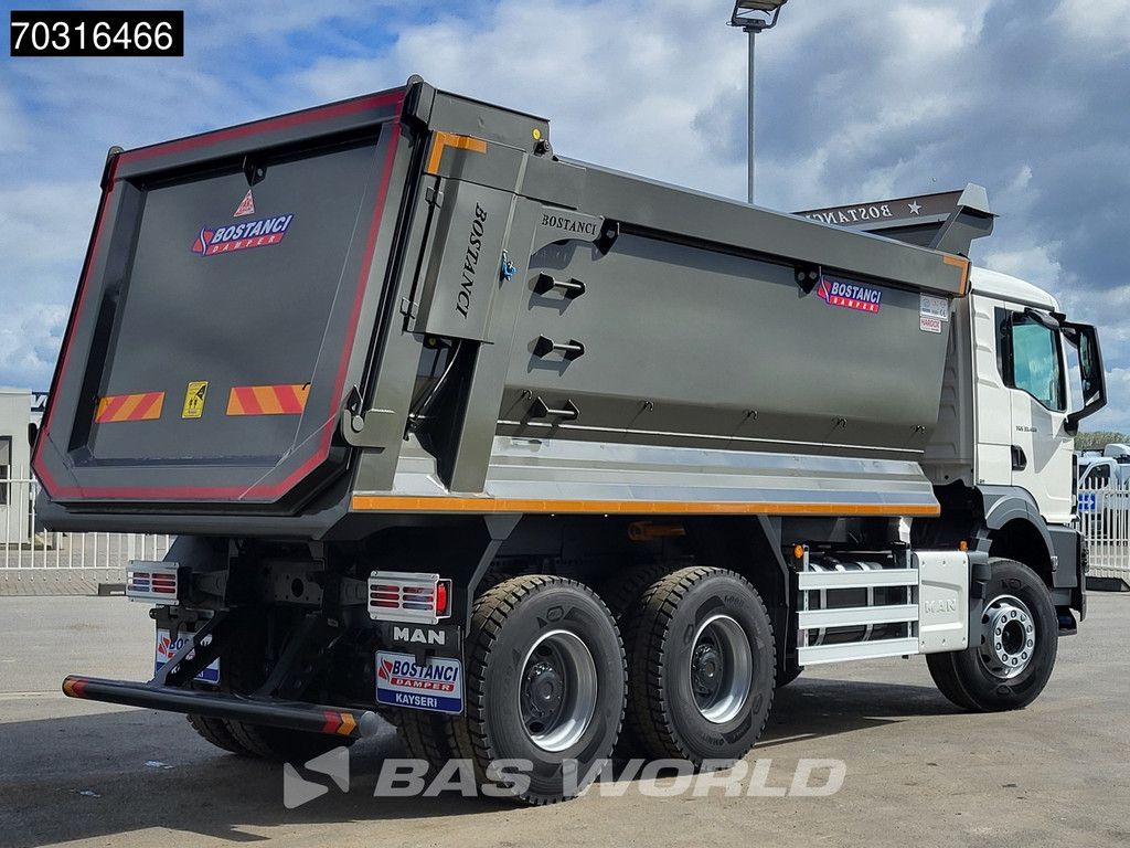 MAN TGS 33.480 6X4 NEW! 22m3 tipper Big-Axle Steel suspension Automatic Euro 6