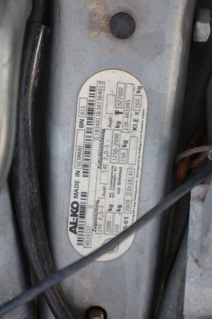 Henra AT20 2004 Pritschenanhänger