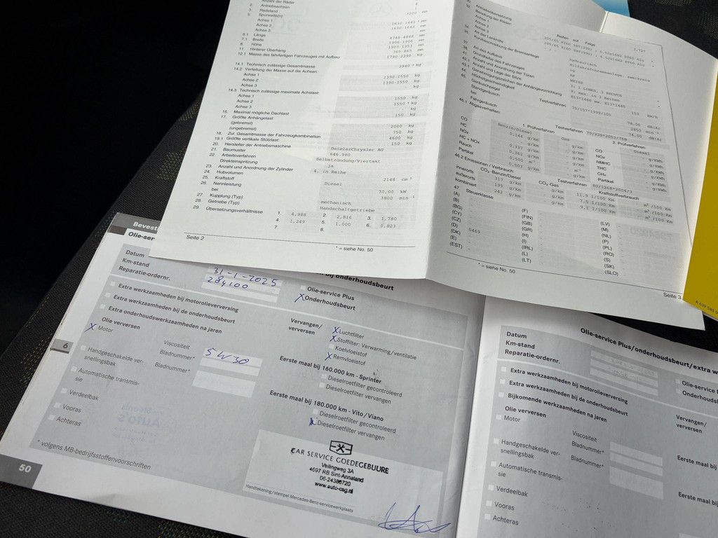 Pkw Mercedes-Benz Vito 109 CDI 9-Sitzer Diesel 95 PS 2007