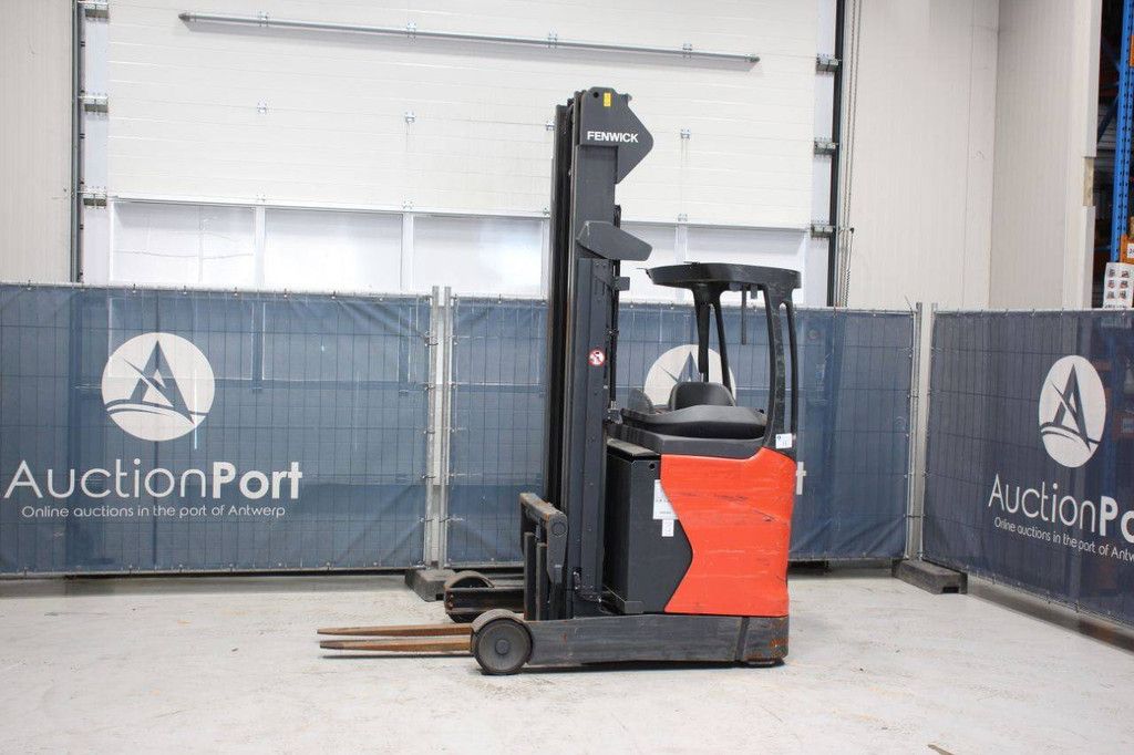 Fenwick-Linde R14-01 Elektro-Schubmaststapler 1400 kg 2015