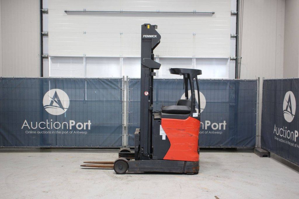 Fenwick-Linde R14-01 Elektro-Schubmaststapler 1400 kg 2015