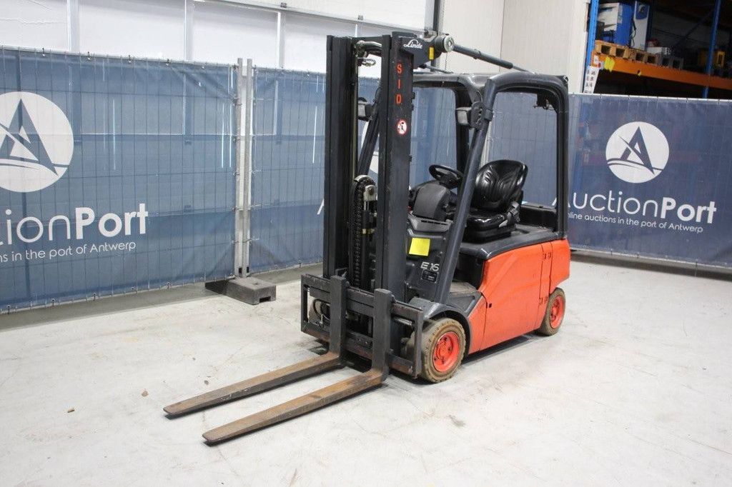 Linde E16P-01 Elektrogabelstapler 1600 kg 2008