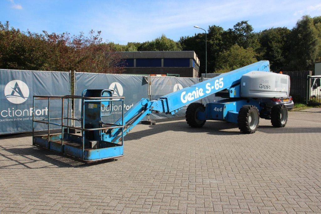 Telescopic boom lift Genie S-65 Diesel 22m 2006