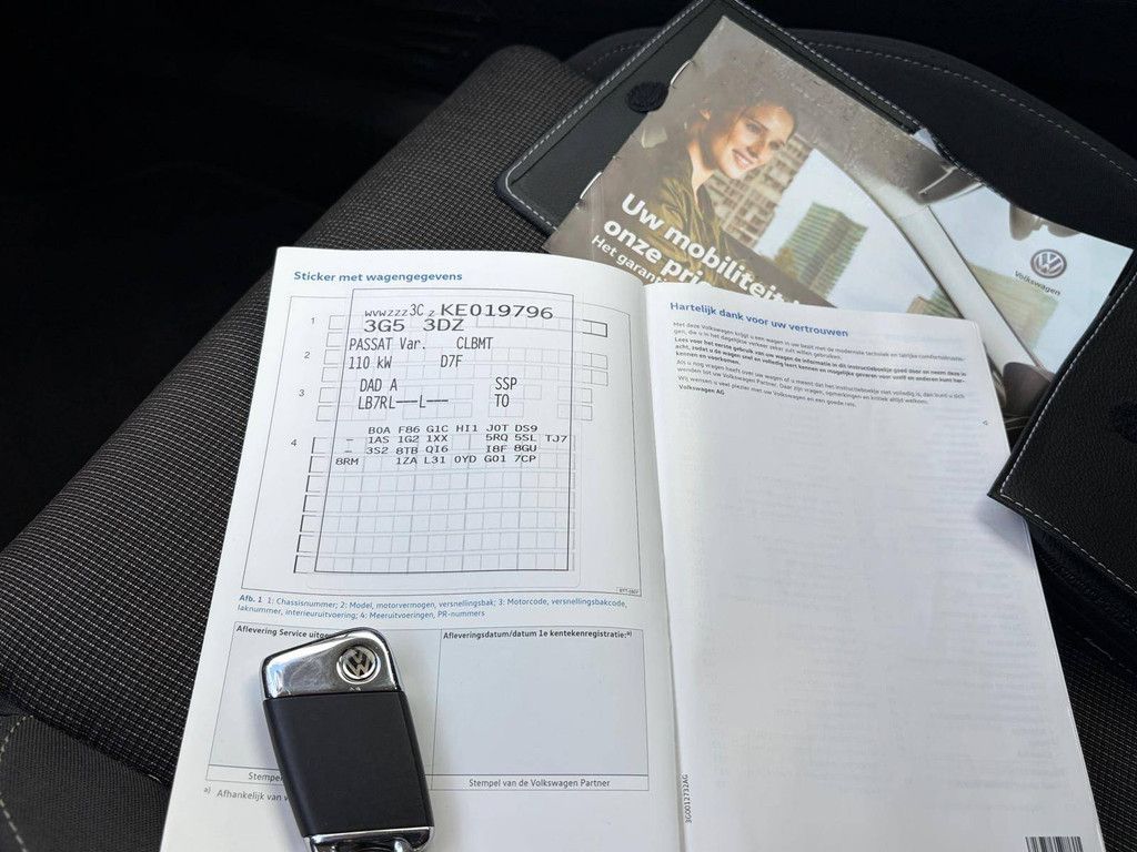 Personenauto Volkswagen Passat Benzine 150pk 2019 (Marge)