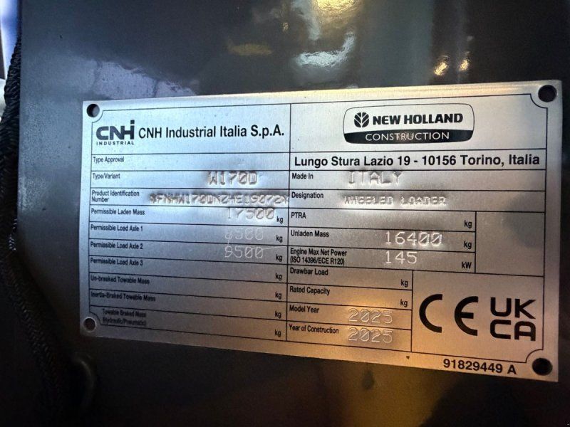 New Holland W170D