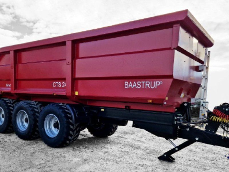 Baastrup 24t CTS 26,5 hjul tempo 40 & nummerplade // luft bremser