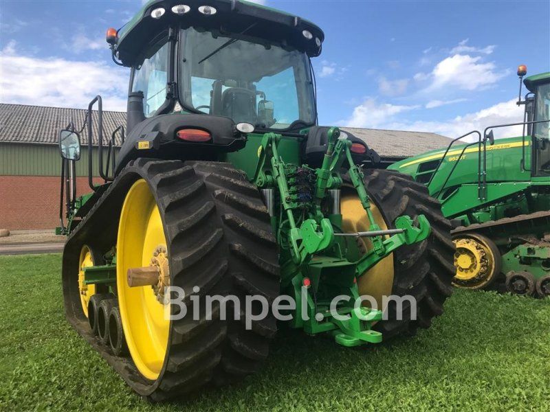 John Deere 8345 RT med bælter luft afjedret undervogn og frontlift