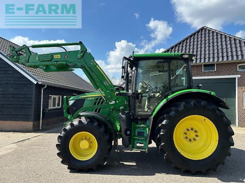 John Deere 6130r aq+623r frontlader