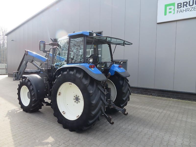 New Holland TS100 m. Quicke Industriefrontlader
