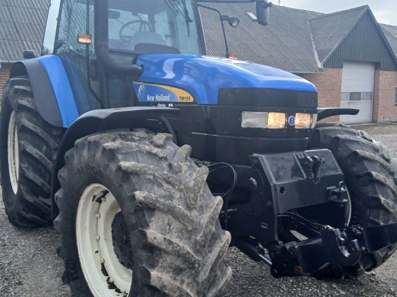 New Holland TM 155 med Range Command ,frontlift og nye bagdæk