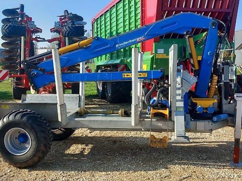 Binderberger RW 5 mit Kran BK 5300/Rückewagen/Holz