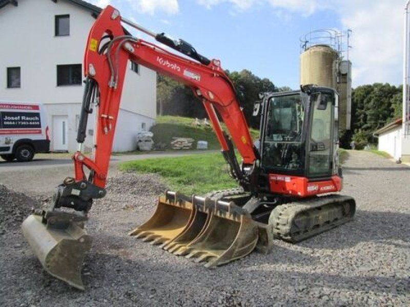 Kubota KX 060-5 5,9 Ton.- Klima + Powertilt + 4 Löffe