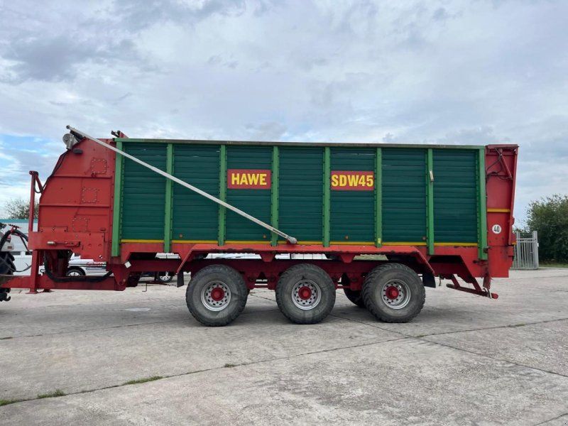 Hawe Tridem SDW 45T Silagewagen mit Heckentleerung