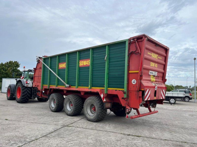 Hawe Tridem SDW 45T Silagewagen mit Heckentleerung