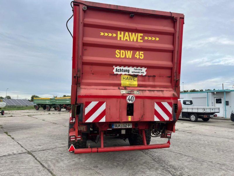 Hawe Tridem SDW 45T Silagewagen mit Heckentleerung
