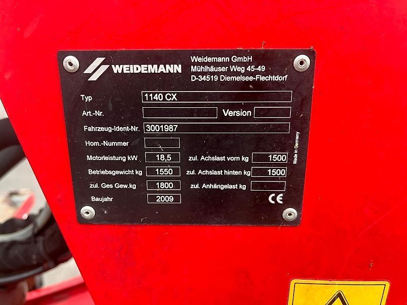 Weidemann 1140