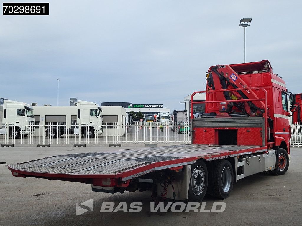 DAF XF XF 440 6X2 HMF 900-K2 Crane Kran Winch Lift+Steering Axle Full Air Euro 6