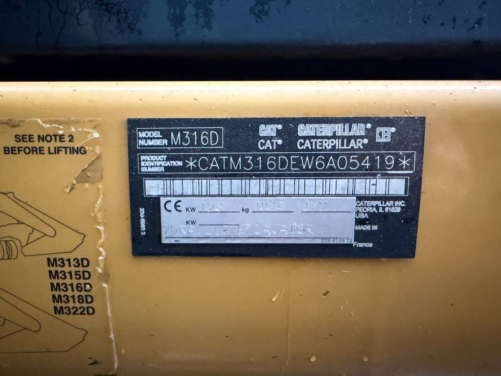 CAT M316D