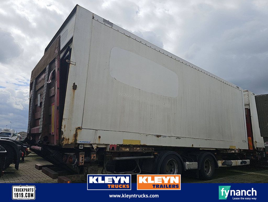 KRONE ZZ TANDEM LIFT box and lift