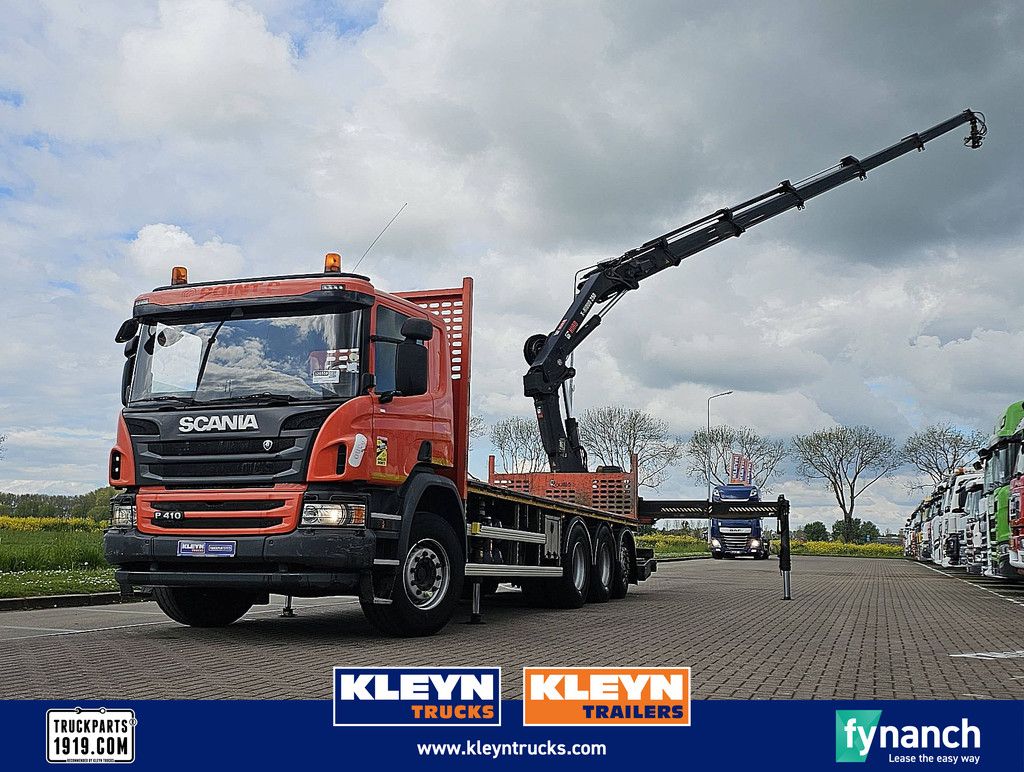 SCANIA P410 hiab 258ep5