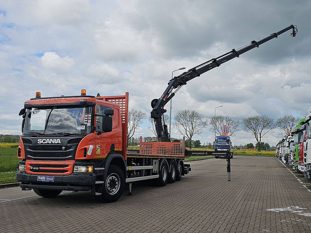 SCANIA P410 hiab 258ep5