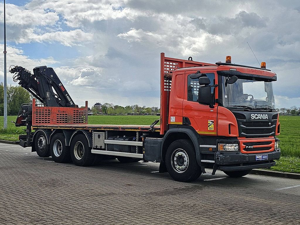 SCANIA P410 hiab 258ep5