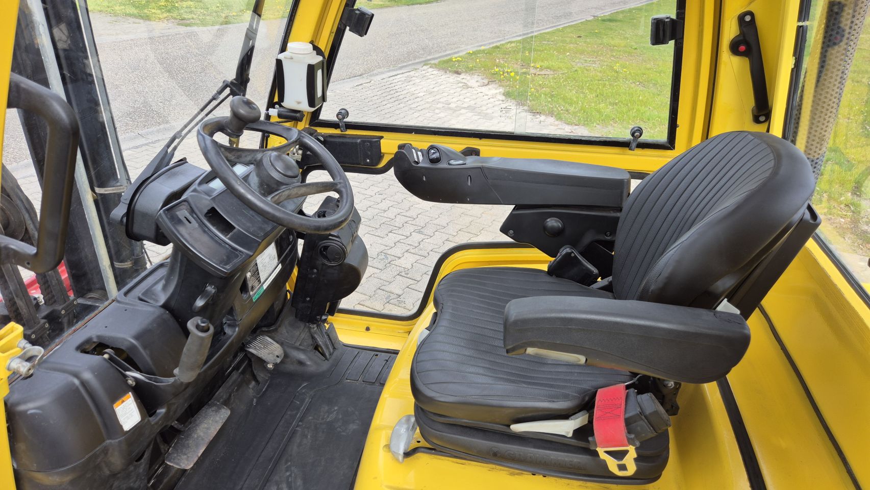 HYSTER Fortens H3.0FT Diesel Freelift en vorken versteller