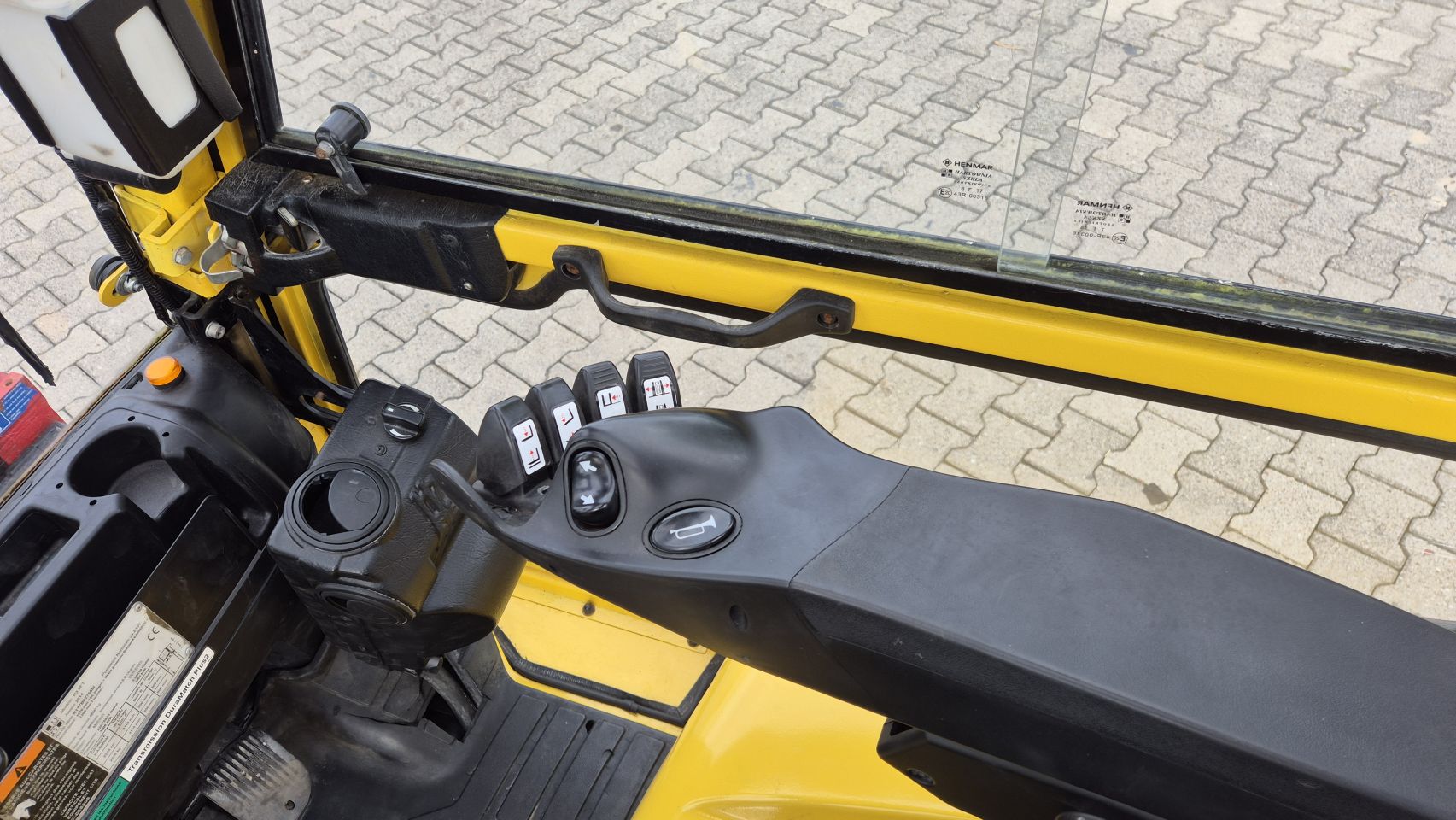 HYSTER Fortens H3.0FT Diesel Freelift en vorken versteller