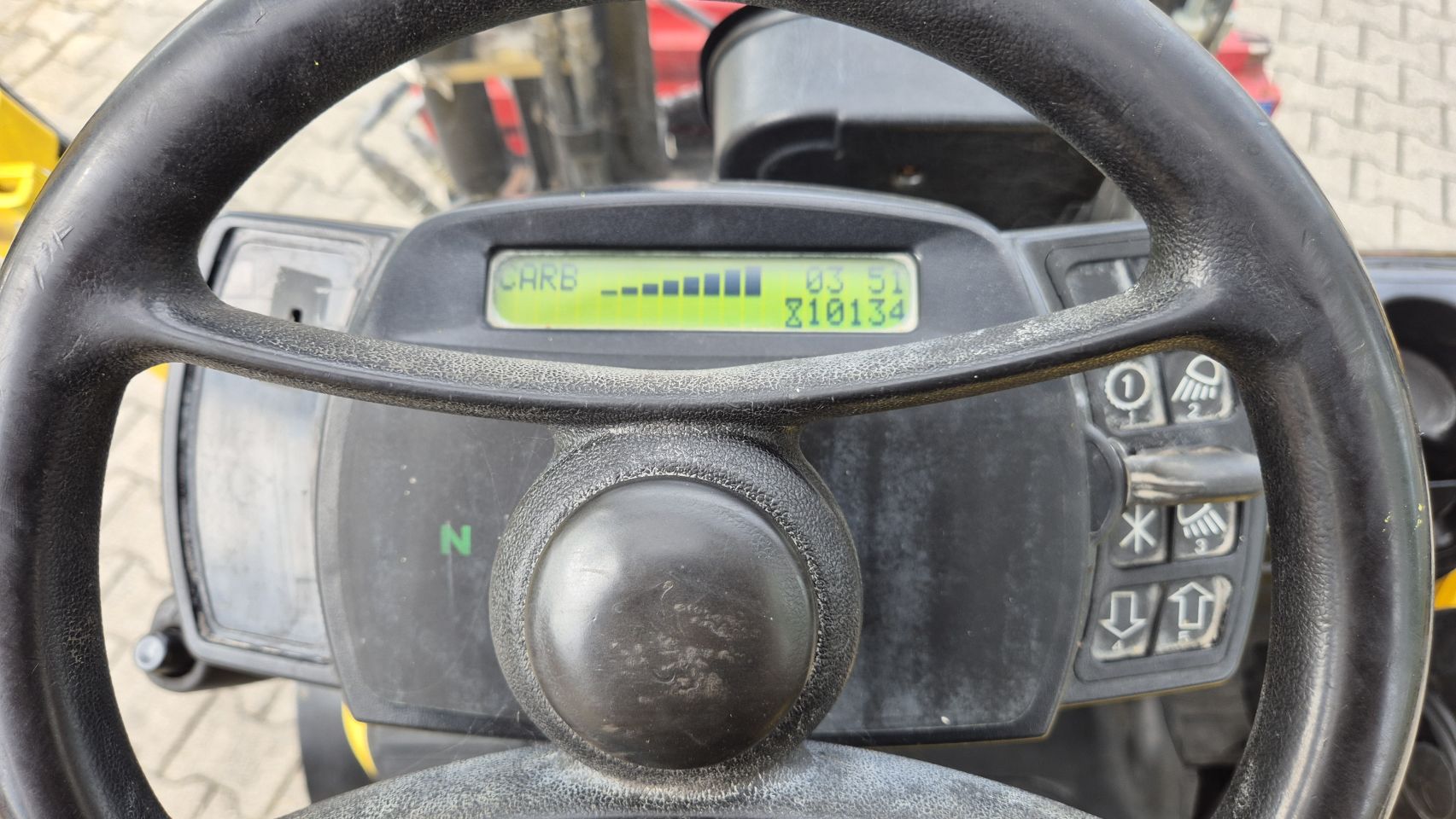 HYSTER Fortens H3.0FT Diesel Freelift en vorken versteller