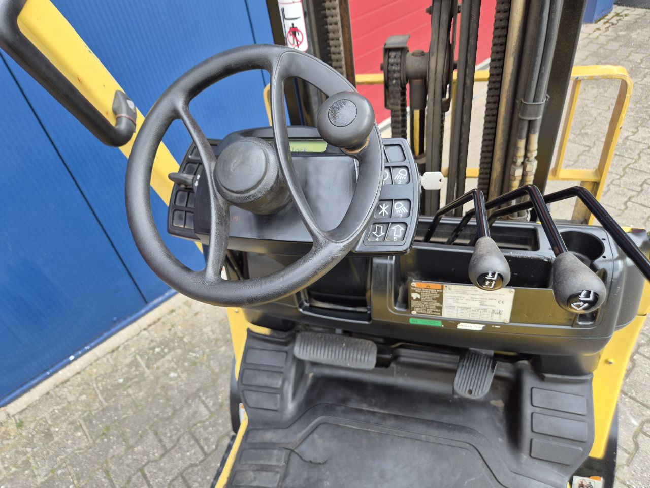 HYSTER S2.5 HEFTRUCK LPG TRIPLOMAST EN SIDESHIFT BJ 2008