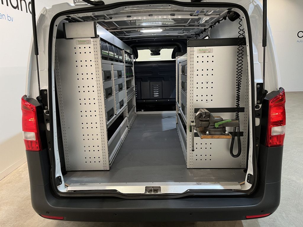 Mercedes-Benz Vito 119 CDI XL L3 RWD Automaat / Euro 6 / Servicebus / Bott inrichting / 220V. / Airco / CarPlay / Camera / Cruise Control / Navigatie / Klep