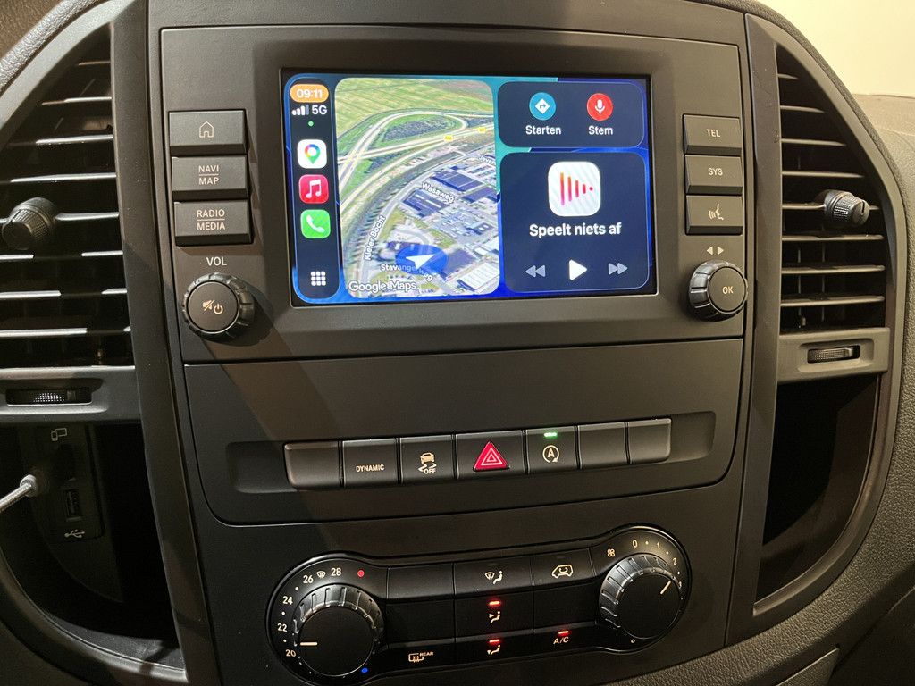 Mercedes-Benz Vito 119 CDI XL L3 RWD Automaat / Euro 6 / Servicebus / Bott inrichting / 220V. / Airco / CarPlay / Camera / Cruise Control / Navigatie / Klep