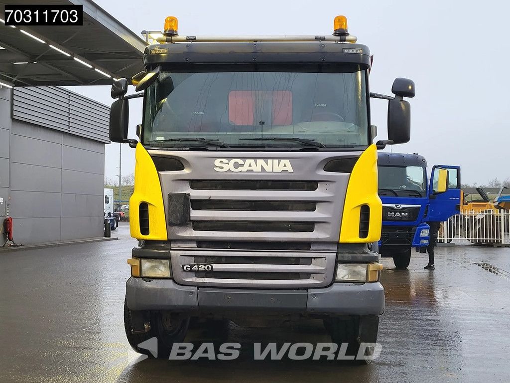 Scania G G420 8X6 8x6 18m3 KH Kipper Steel suspension Big-Axle Euro 4