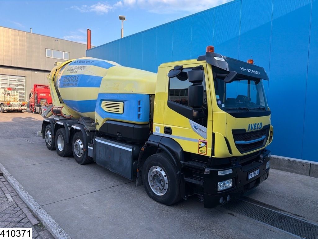 Iveco Stralis 8x2, EURO 6, CIFA 9m3, CNG, Retarder