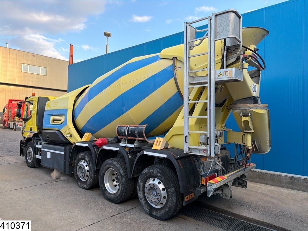 Iveco Stralis 8x2, EURO 6, CIFA 9m3, CNG, Retarder