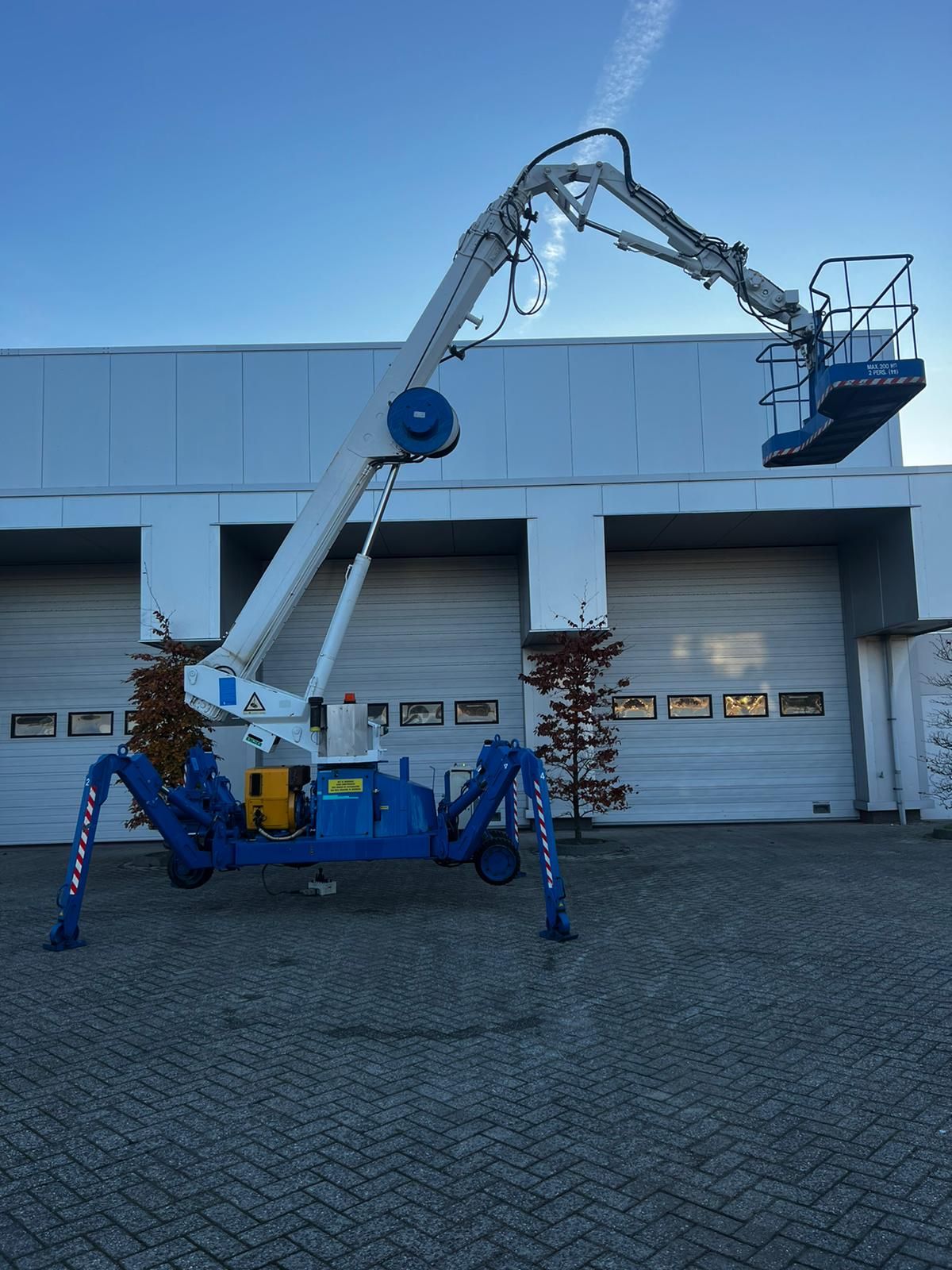 Spinhoogwerker 24 mtr Palazzani TSJ 22/24 Hatz diesel