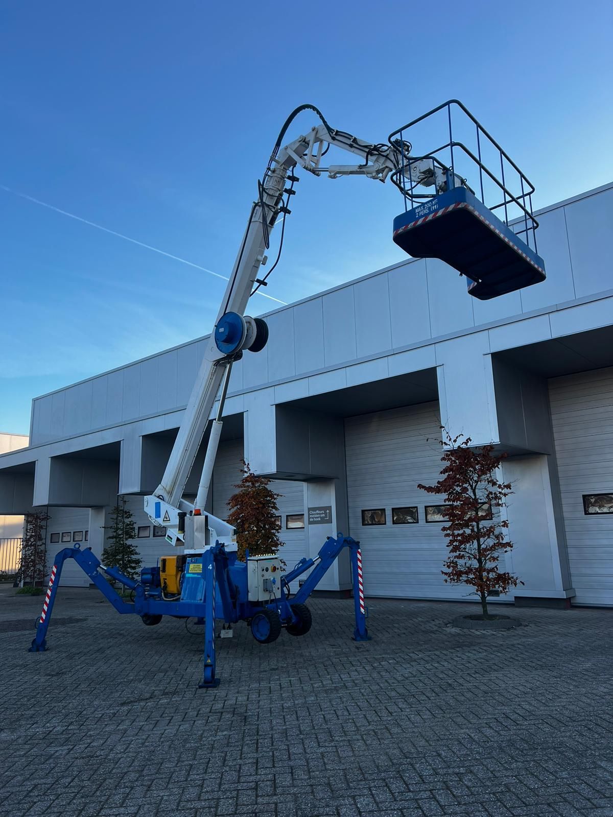 Spinhoogwerker 24 mtr Palazzani TSJ 22/24 Hatz diesel