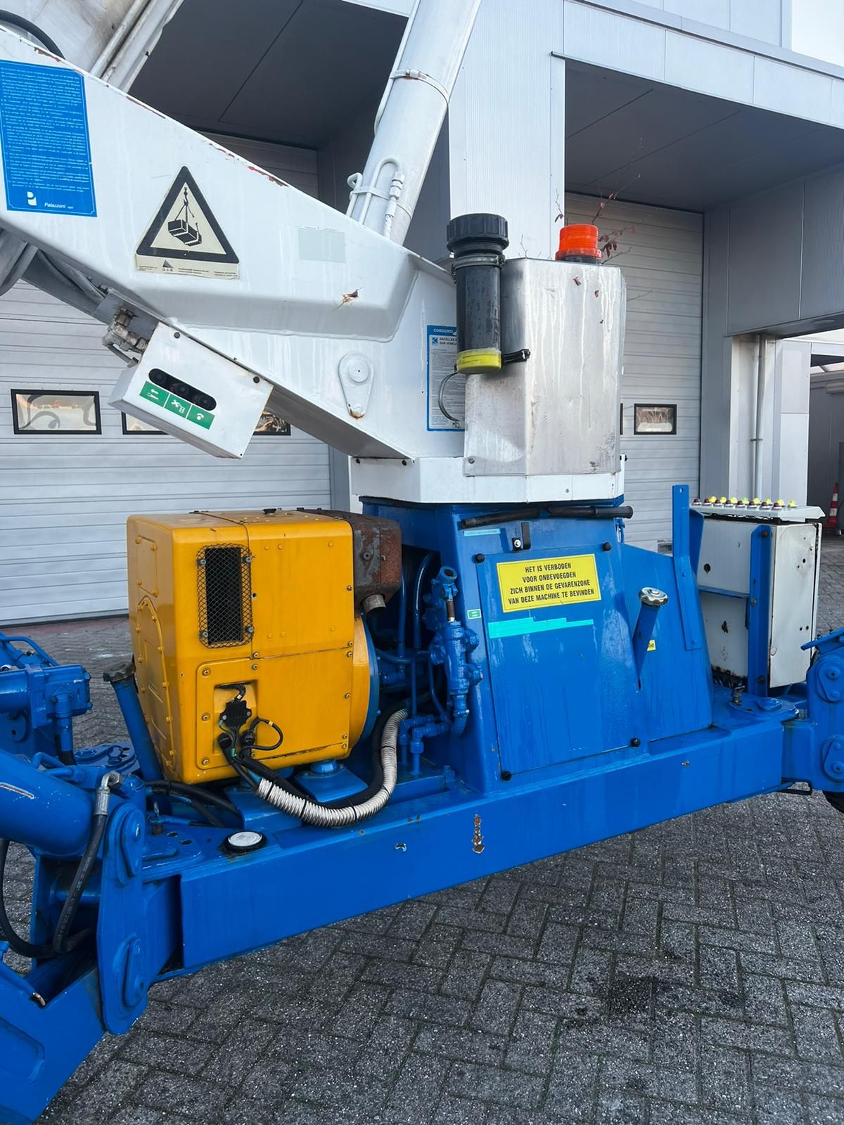 Spinhoogwerker 24 mtr Palazzani TSJ 22/24 Hatz diesel