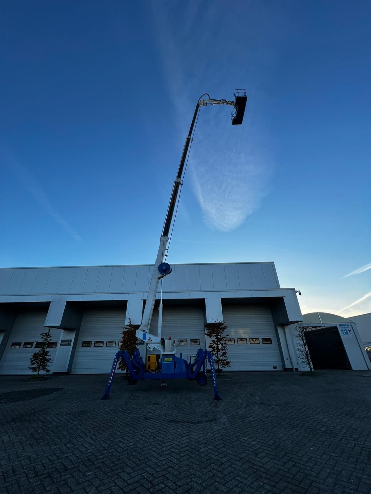 Spinhoogwerker 24 mtr Palazzani TSJ 22/24 Hatz diesel