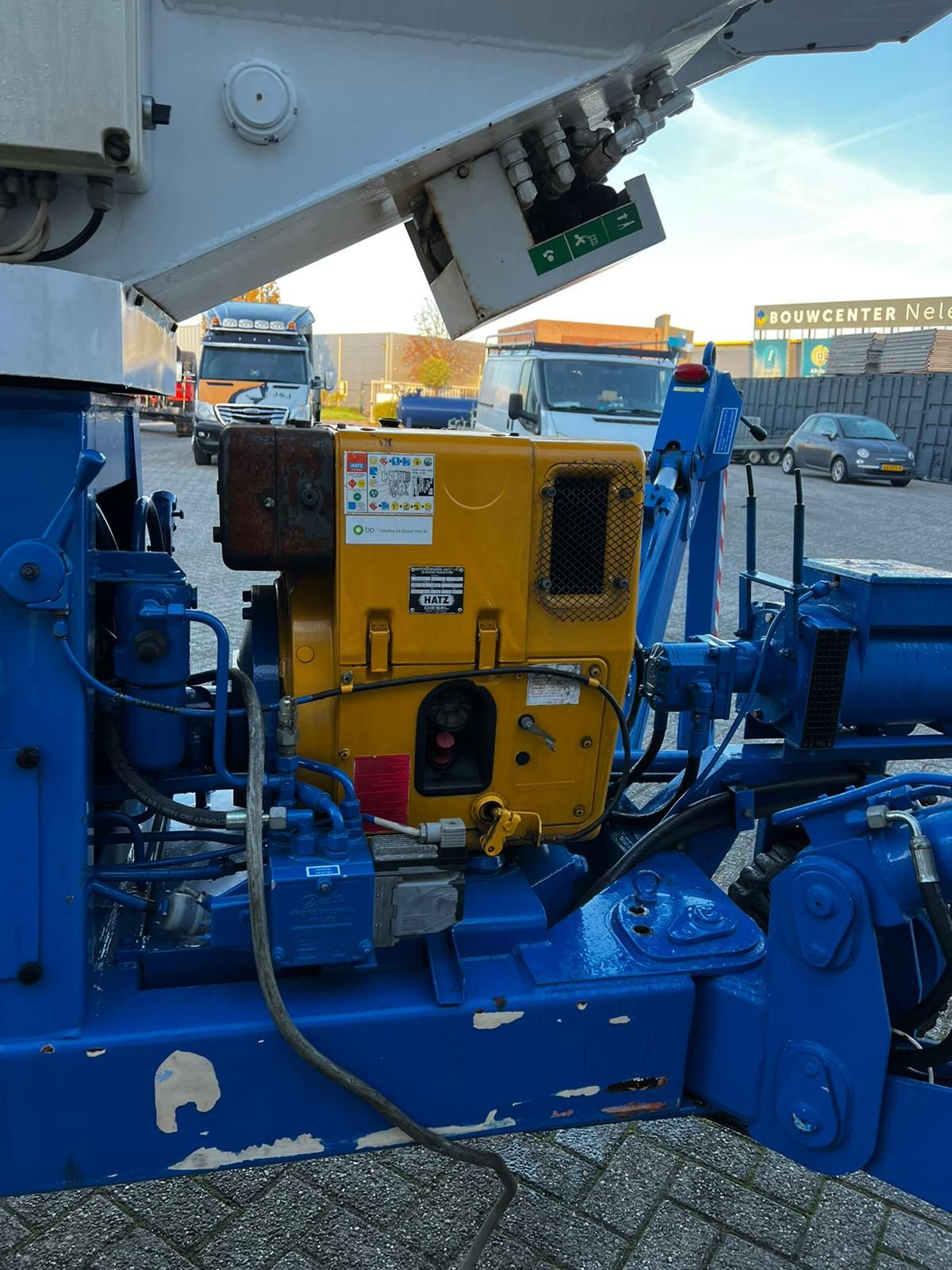 Spinhoogwerker 24 mtr Palazzani TSJ 22/24 Hatz diesel